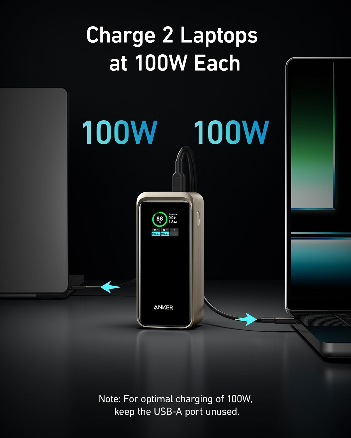 Anker Prime 20K Powerbank (200W, 3 Ports)