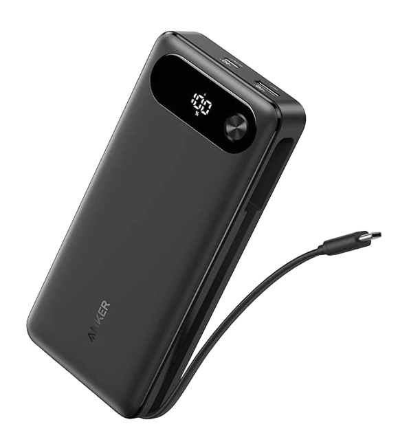2 × Anker Power Bank (20K, 87W, Built-In USB-C Cable)