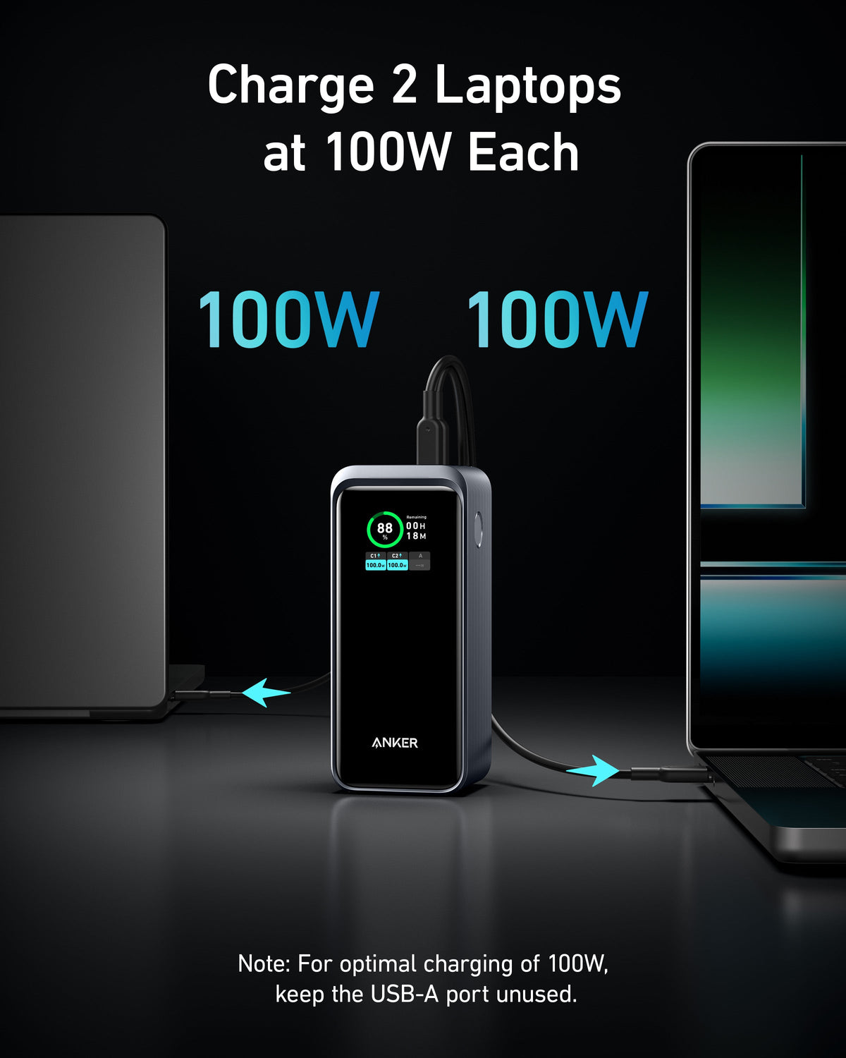 Anker Prime 20K Powerbank (200W, 3 Ports)