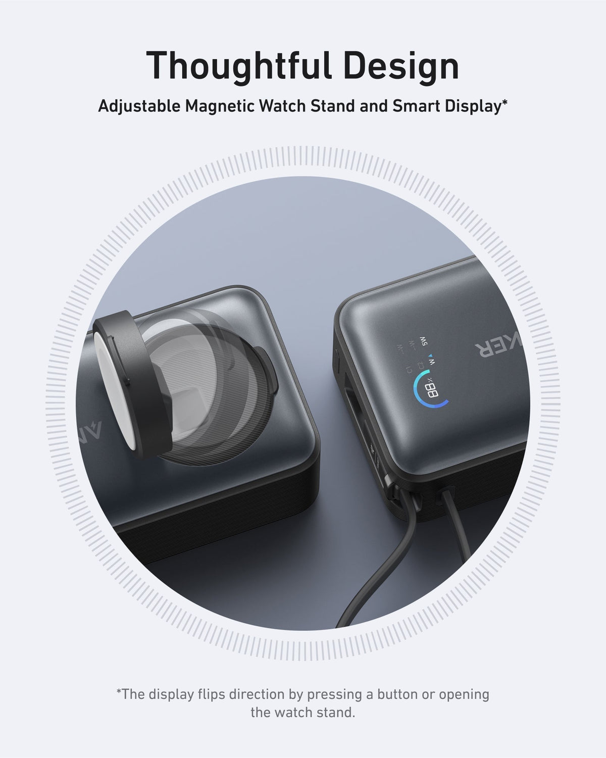 2 × Anker MagGo Power Bank (10K, 35W, For Apple Watch)