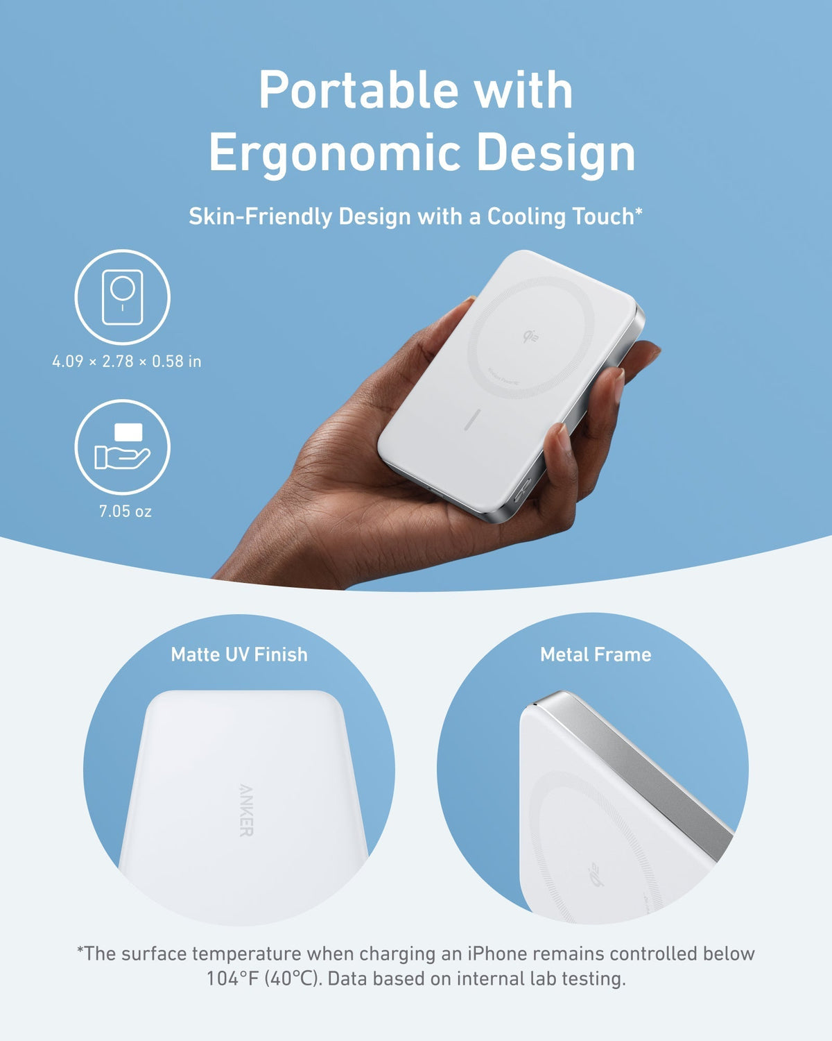 Anker MagGo Power Bank (Ultra-Slim, 10K, MagSafe)