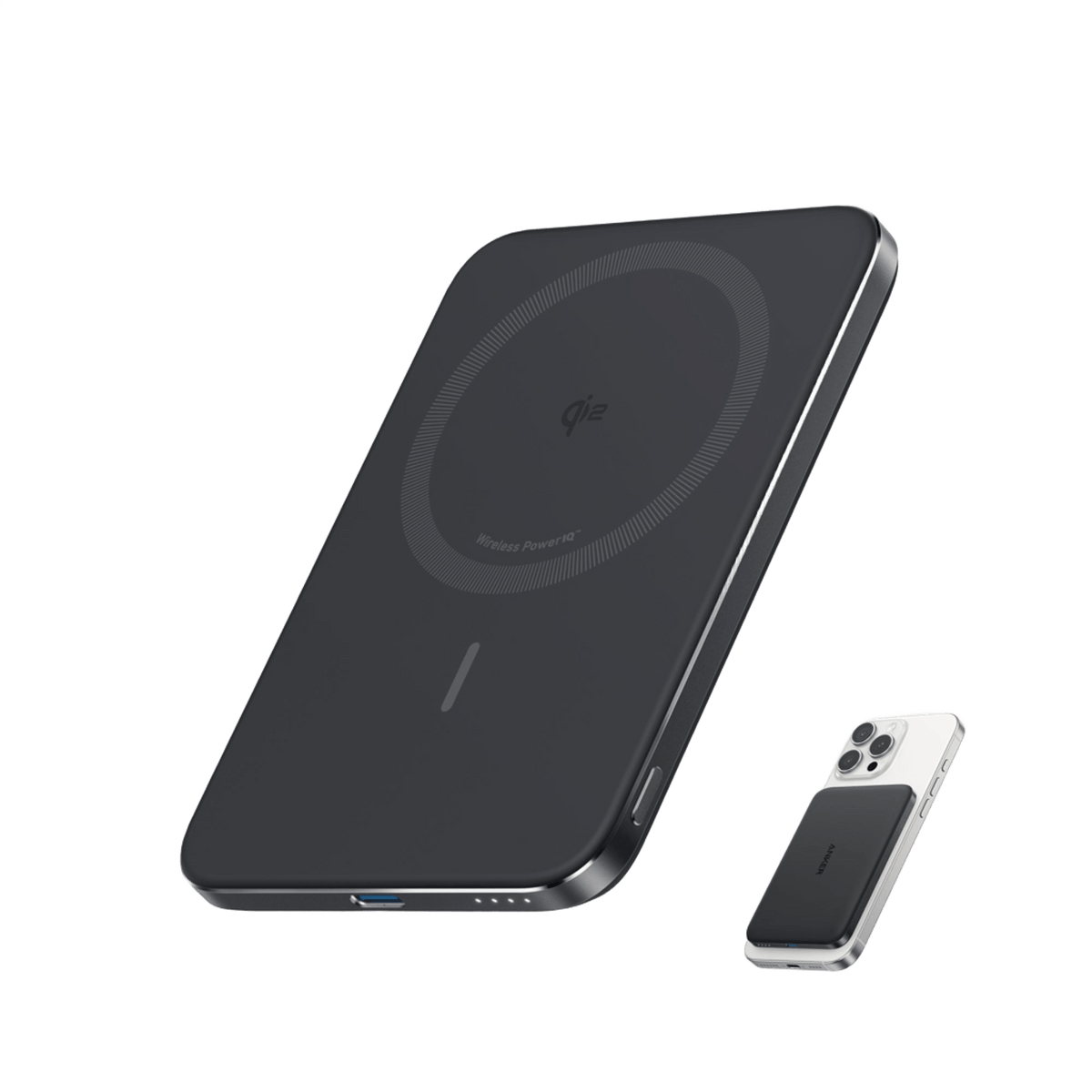 Anker MagGo Power Bank (5K, Ultra-Slim 122g, MagSafe)
