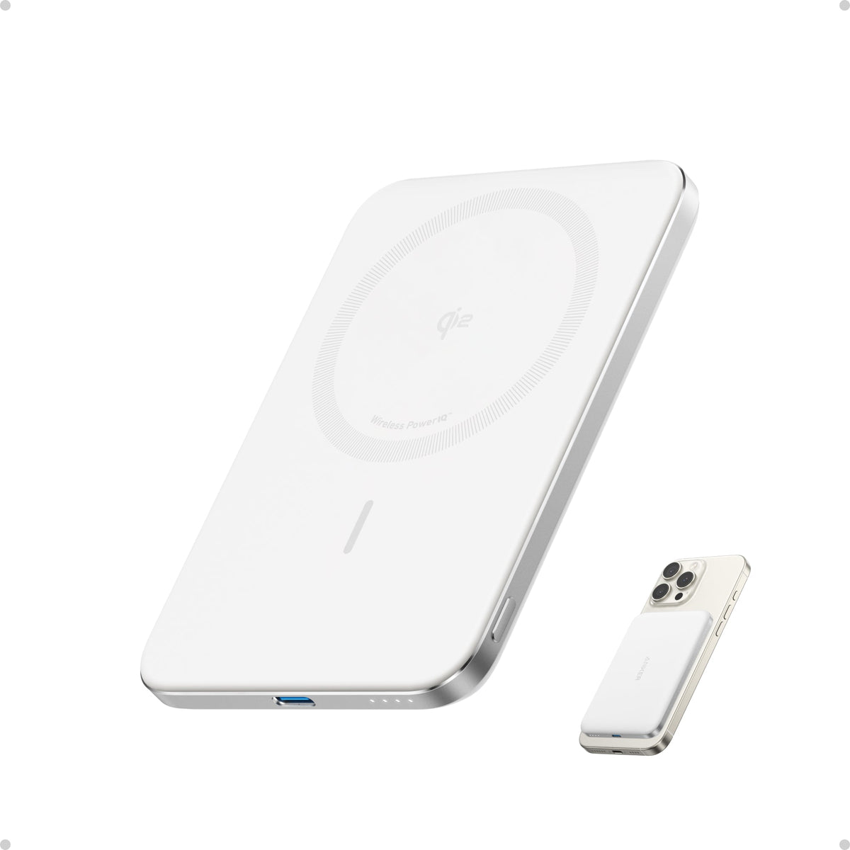 Anker MagGo Power Bank (5K, Ultra-Slim 122g, MagSafe)