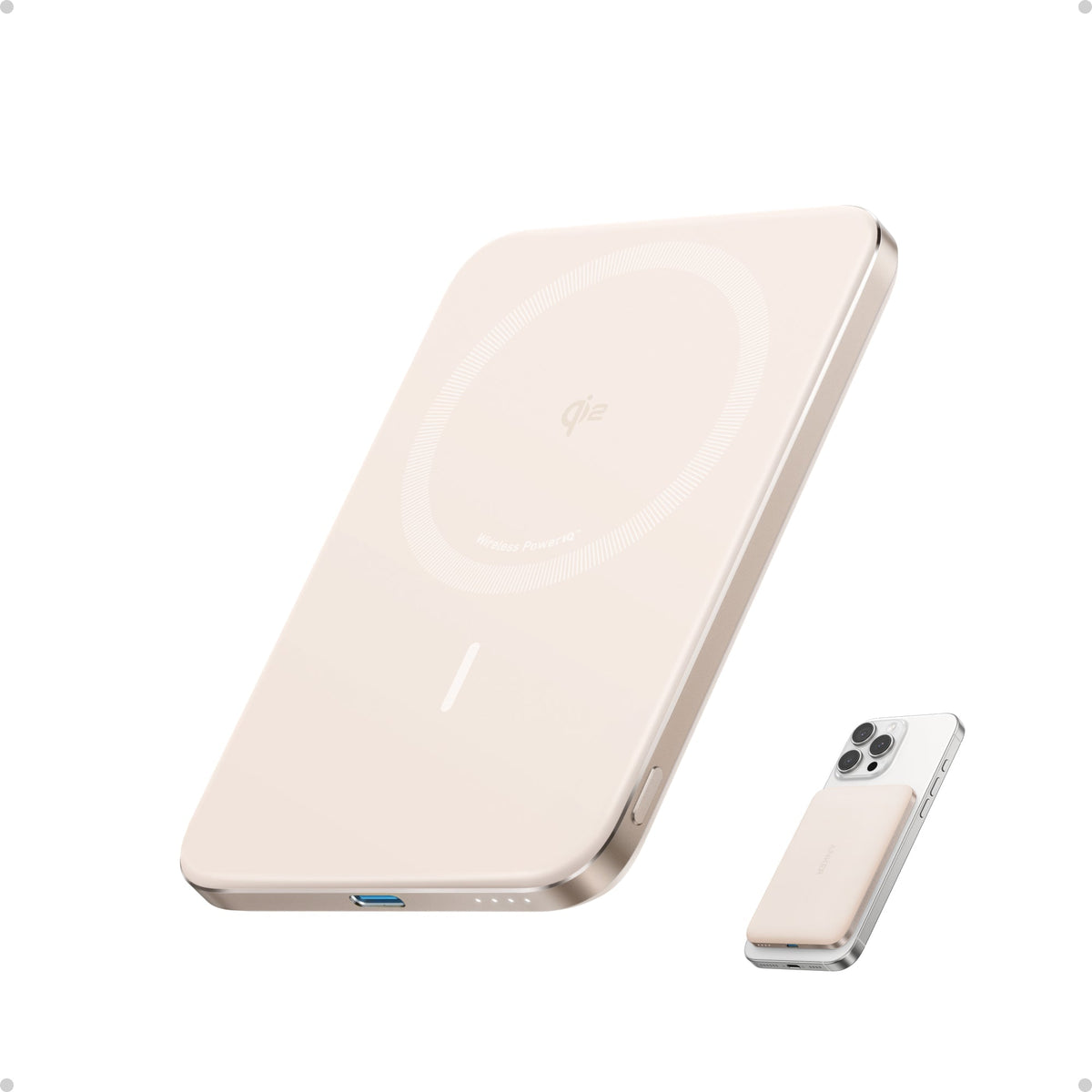 Anker MagGo Power Bank (5K, Ultra-Slim 122g, MagSafe)