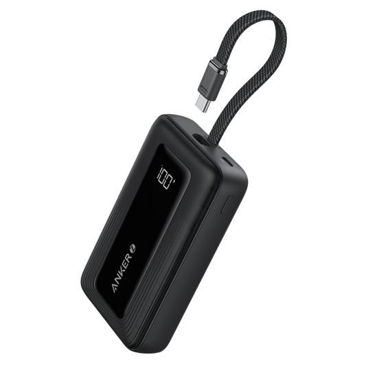Anker Zolo Power Bank(20,000 mAh, Built-in USB-C Cable)