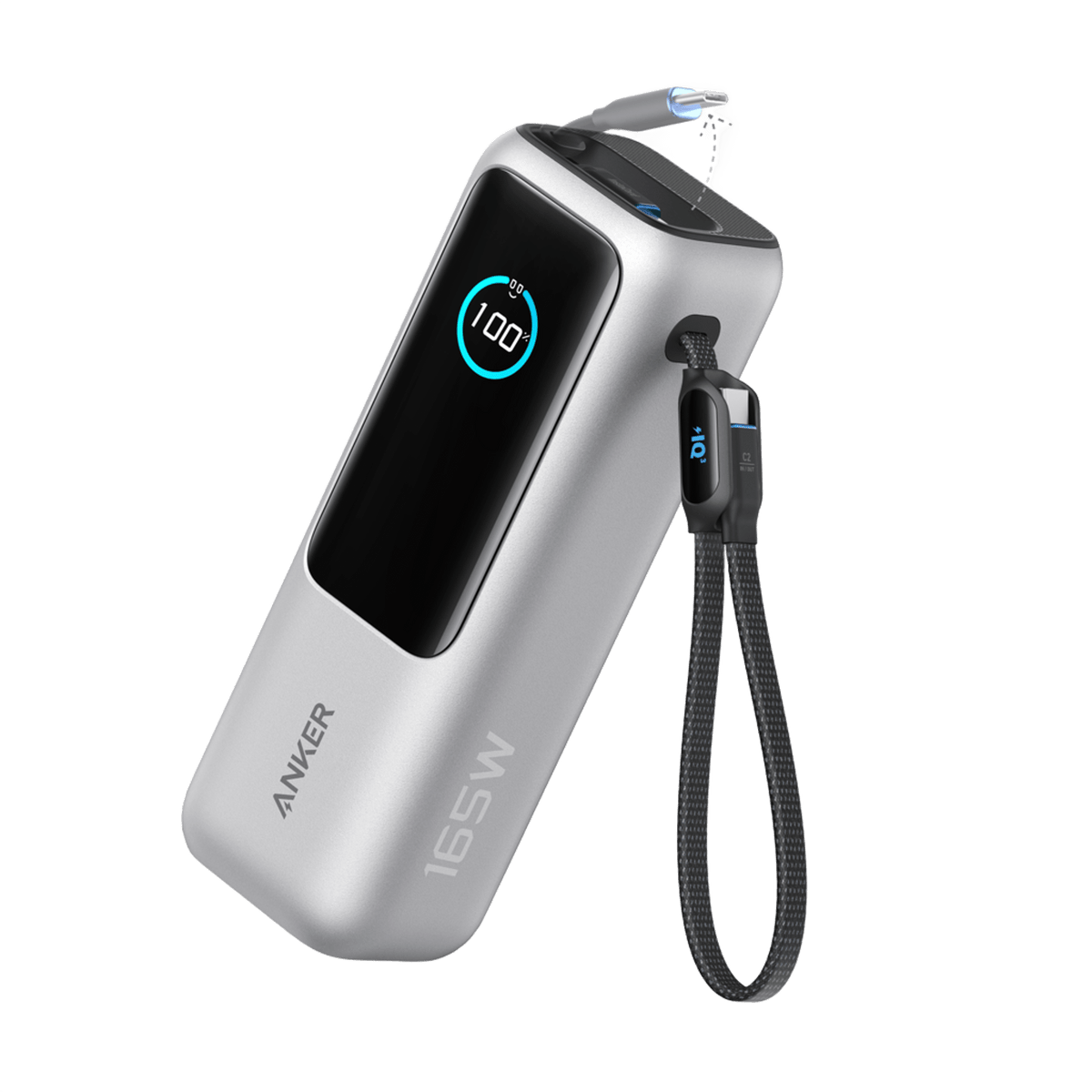 2 × Anker Laptop Power Bank (25K, 165W, Built-In Retractable Cable)