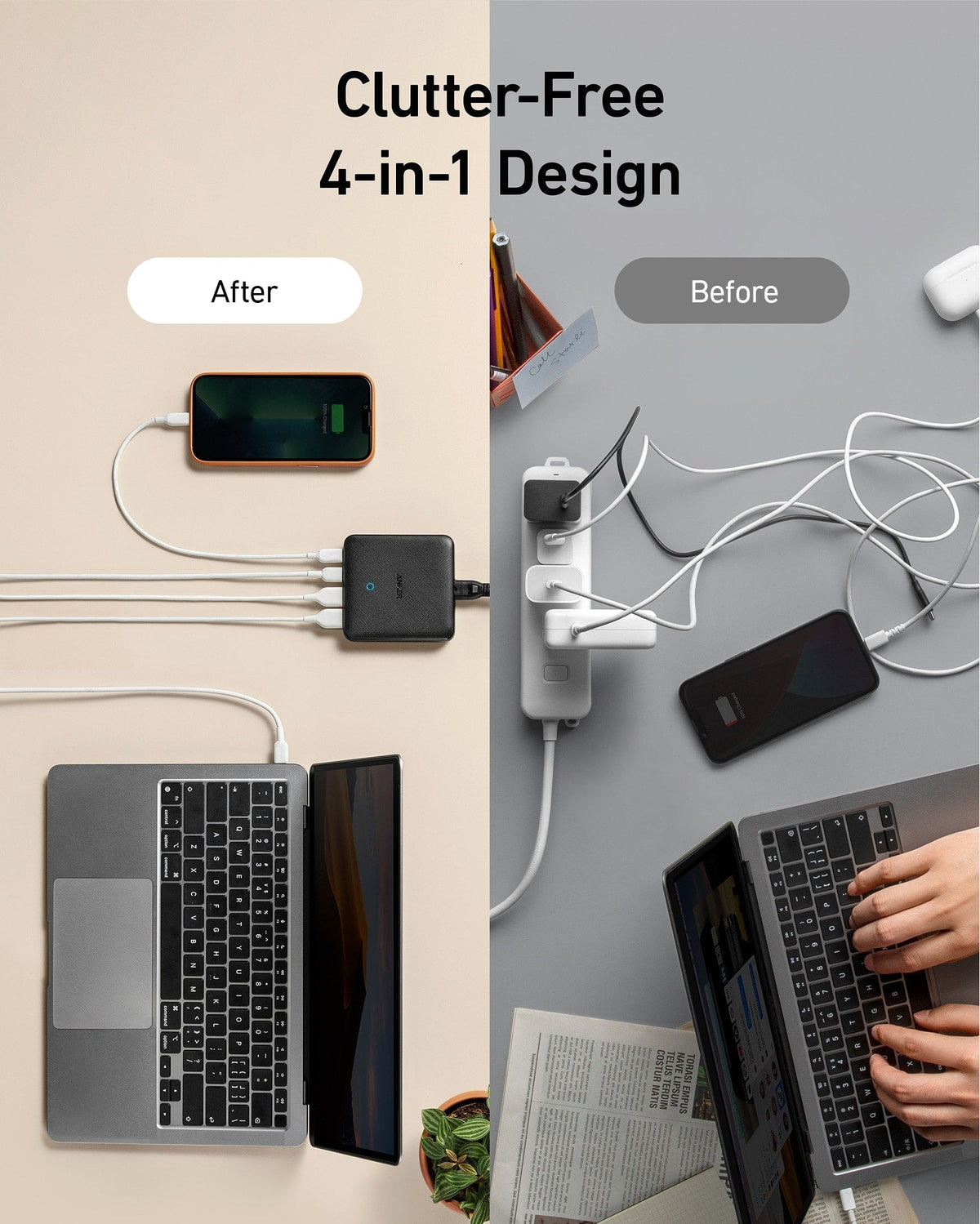 2 x Anker <b>543</b> Charger (65W II)