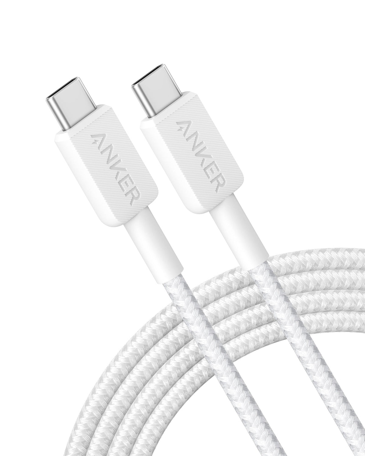 2 × Anker <b>322</b> USB-C to USB-C Cable