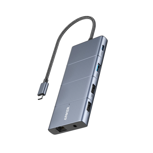 Anker 565 USB C Hub (11-in-1, Dual 2K, 100W)