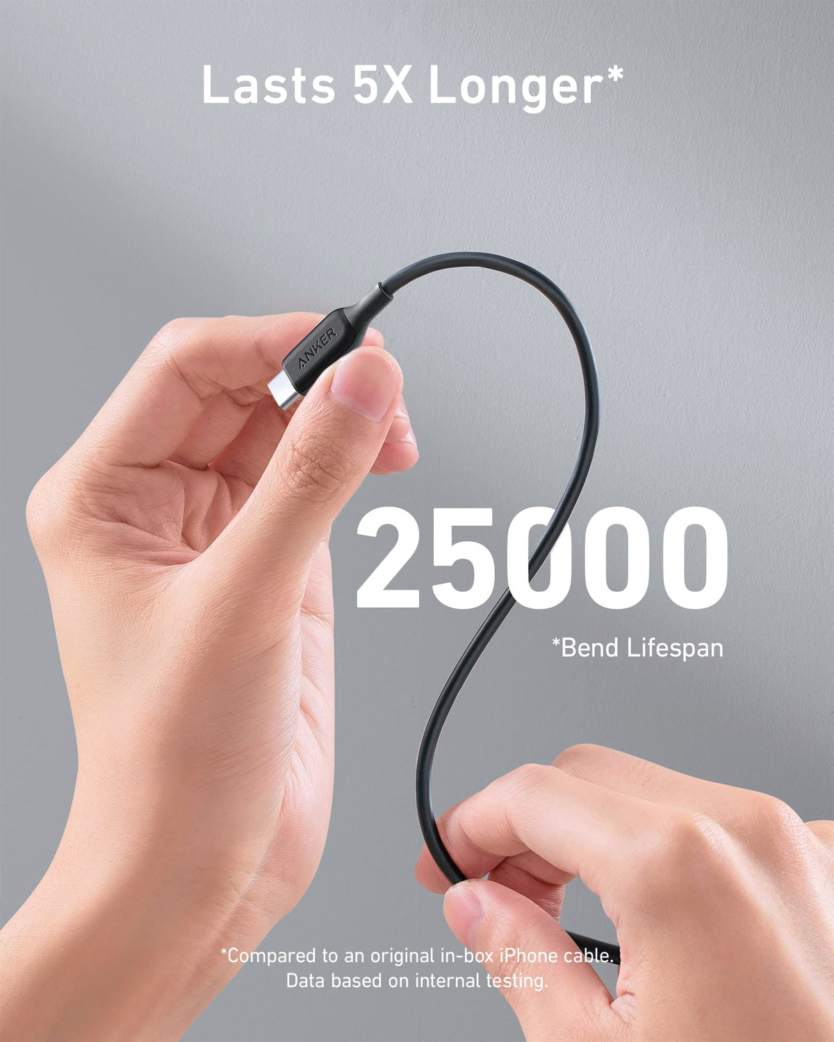 Anker <b>543</b> USB-C to USB-C Cable (100W,6ft)