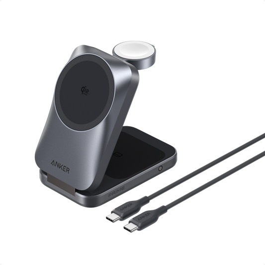 Anker Prime Wireless Charging Station (3-in-1, MagGo, AirCool, Foldable)