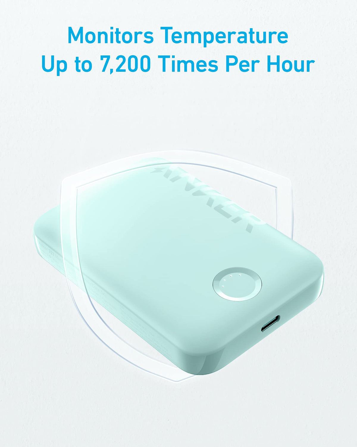 Anker for Magsafe Powerbank, 321 MagGo Battery (PowerCore Magnetic), 5,000mAh Magnetic Wireless Portable Charger