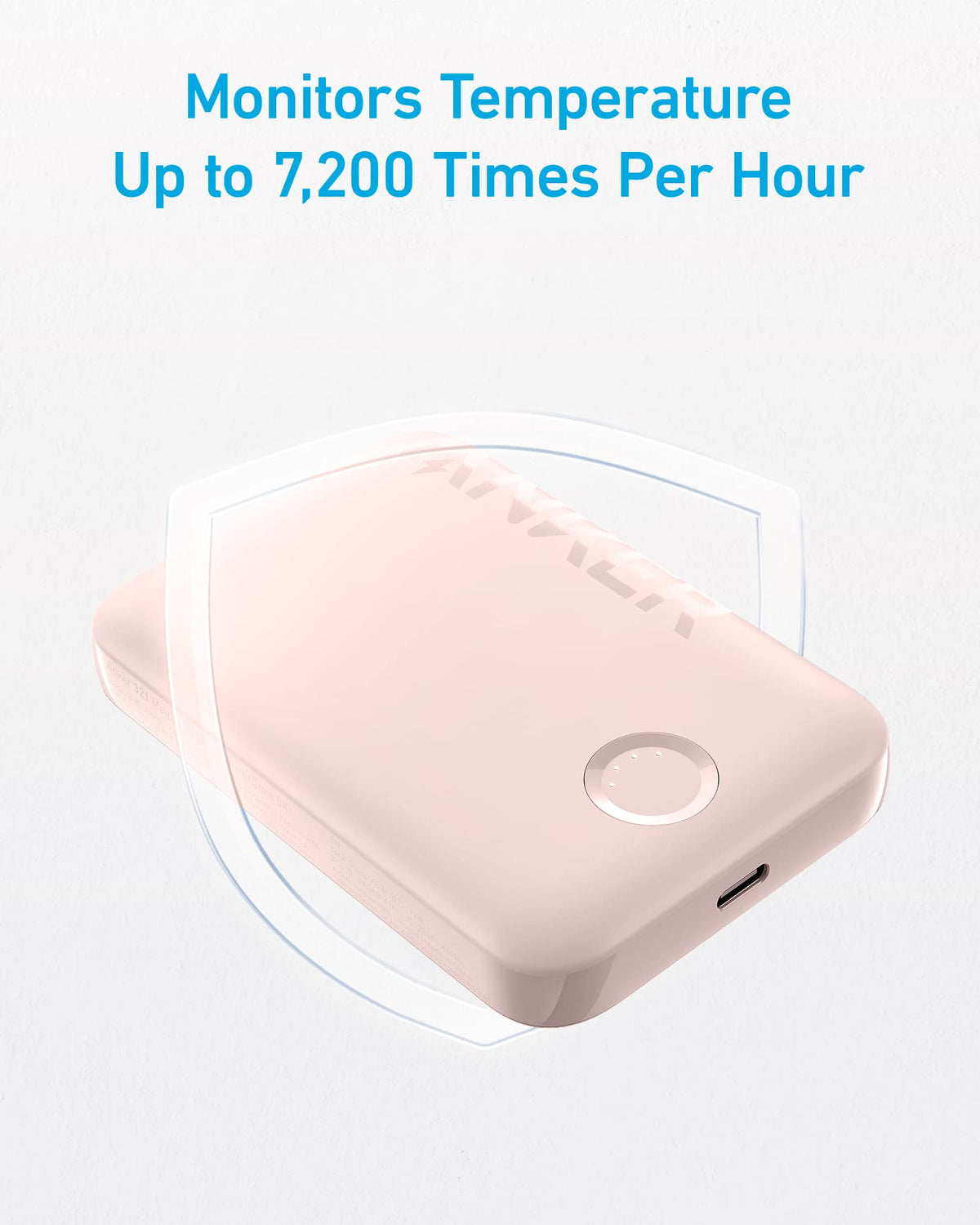 Anker for Magsafe Powerbank, 321 MagGo Battery (PowerCore Magnetic), 5,000mAh Magnetic Wireless Portable Charger