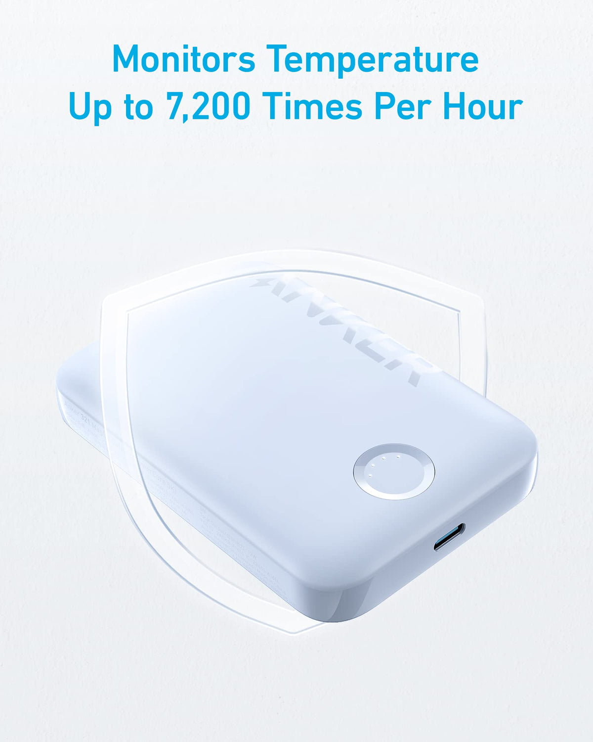 Anker for Magsafe Powerbank, 321 MagGo Battery (PowerCore Magnetic), 5,000mAh Magnetic Wireless Portable Charger