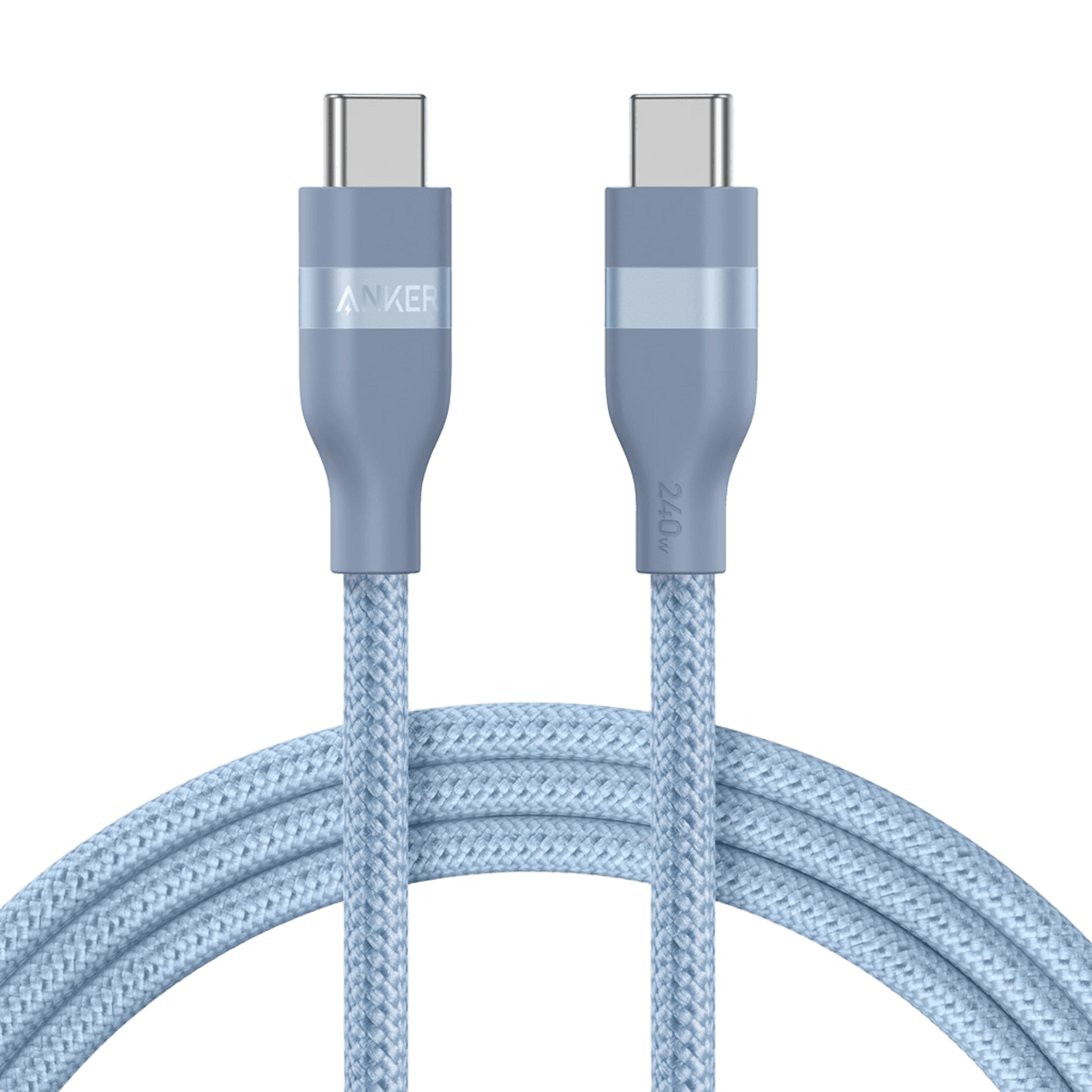 Anker USB-C to USB-C Cable (240W, Upcycled-Braided)