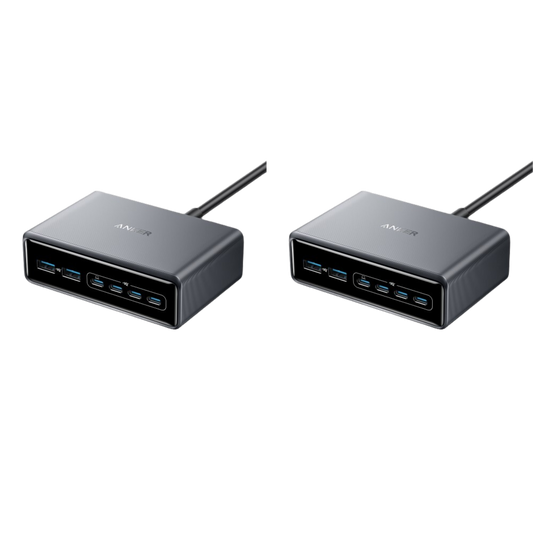 2 x Anker Prime Charger (200W, 6 Ports, GaN)