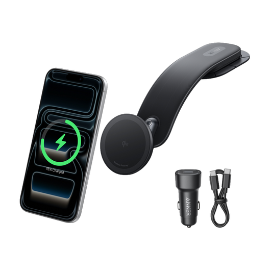 Anker wireless car charger with fast charging for iPhone